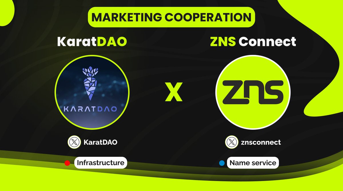 We are thrilled to join forces with @KaratDAO, the largest ZK ID infrastructure with multiple DApps. 🚀 🚀 Open Space: Join us on Karat Club! karat.club/space/2266/inv… 🥕 Explore the future of data and social powered by MPC/ZK technologies: karatdao.com 🌐 Stay tuned…