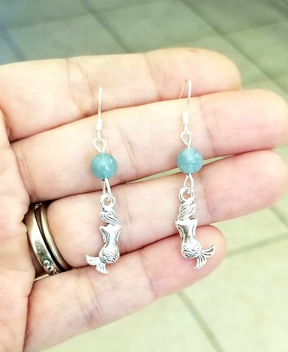 TrendingNowGift's tweet image. Aquamarine Mermaid Earrings, Silver Mermaid Earrings #mermaid #mermaids #mermaidcore #aquamarine #jewelry #earrings #silverearrings #giftsforher #handmadejewelry #handmade #Etsy 

etsy.me/3ucoygT via @Etsy
