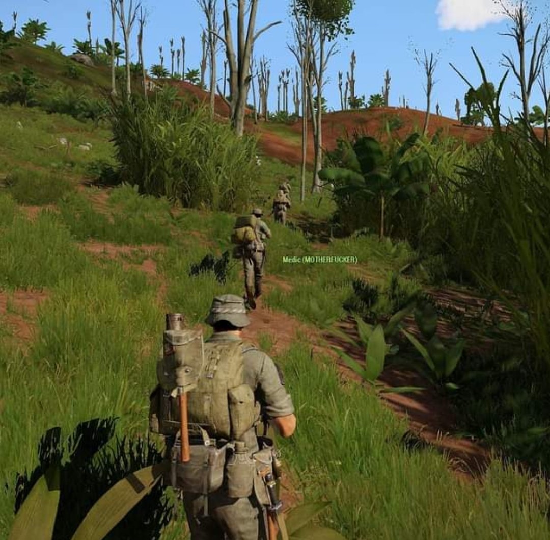 LID_Life_Gaming's tweet photo. Aussie Patrol in Vietnam '68
#arma3 #sogprairiefire #missionmaking #arma3screenshot https://t.co/Wwr8wtW6Xt