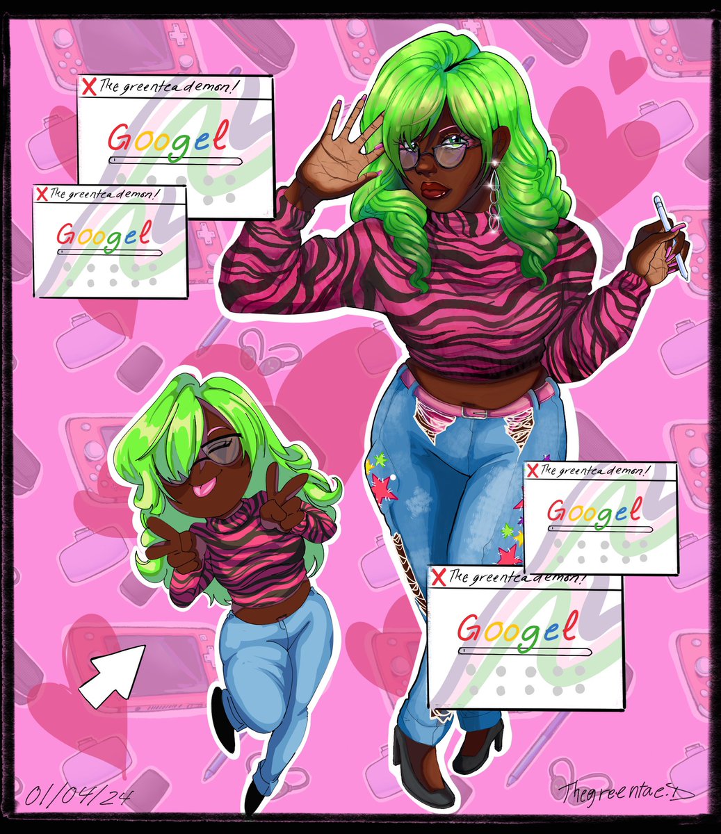 Greenie Jenie Tea! 🏳️‍🌈💚💜STREAM WATER 🌊 tweet media
