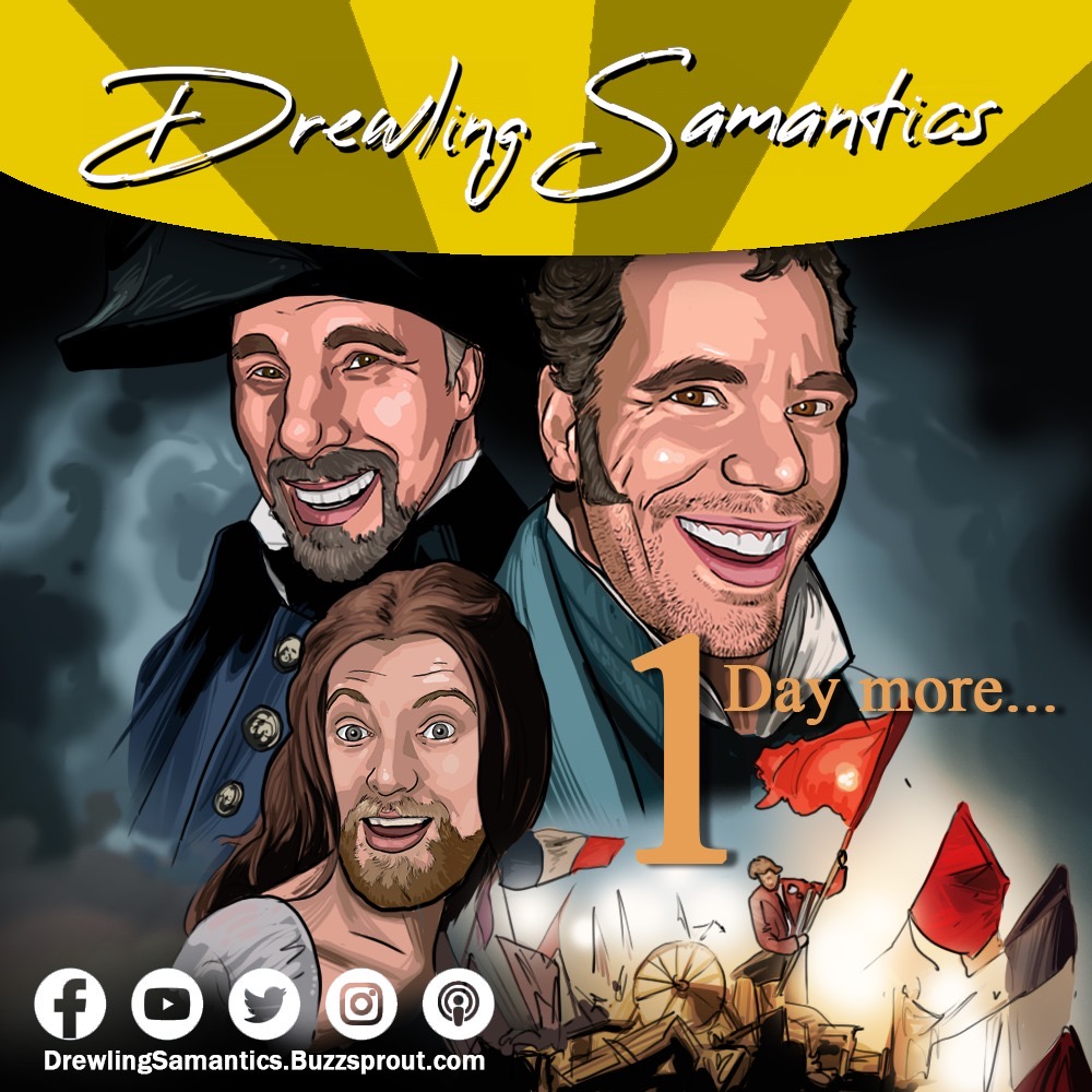 One day more. Another day until we finally see . This never-ending road to will cease to be. These men whose podcast is sublime, will surely come for a tenth time! Yes our brand new season starts tomorrow, we promise it’s been worth the wait, and we certainly won’t be miserables!