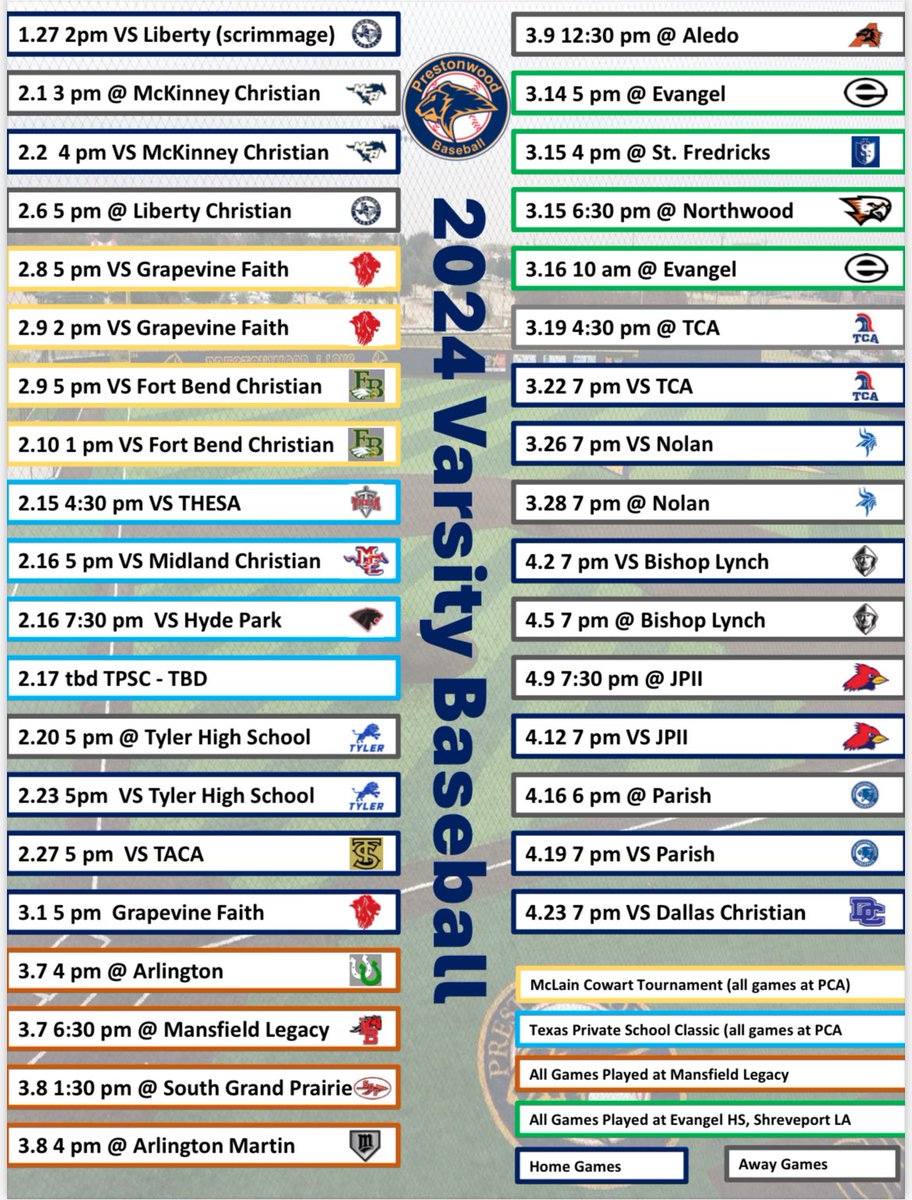 It’s gonna be a fun year, Lions fans.

Mark your 🗓️ and join us for all the action in 2024! 

#BringItIn