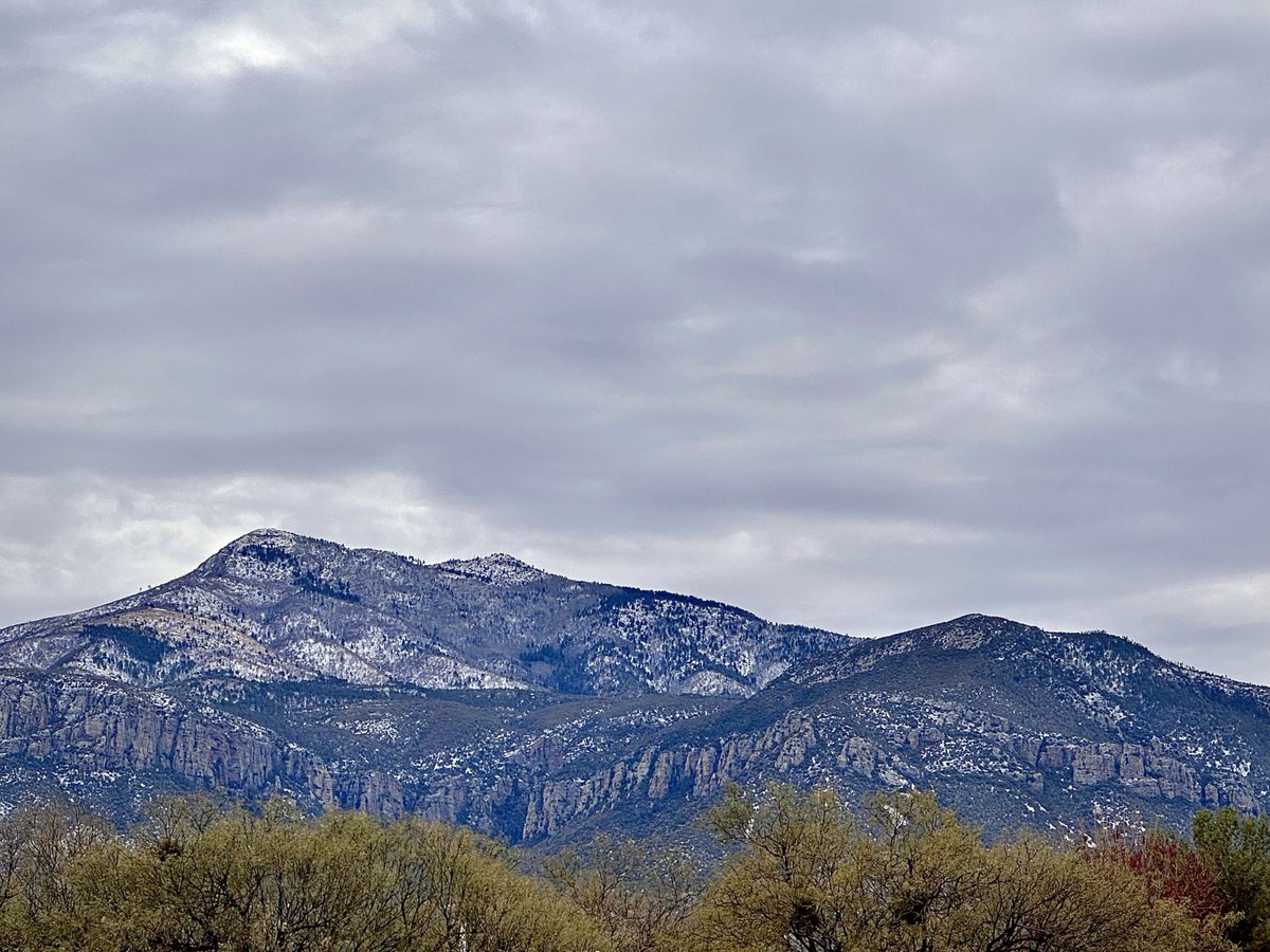 CheyenneMcCray's tweet photo. We had our first snow this week and it’s so pretty on the mountains. This is the view of the mountains from our backyard.

#ilovenature #mountainscapes #firstsnow #backyardbeauty #writerscommunity #authorlife #writerlife #romanceauthor #romancereader #cheyennemccray ❄️ 🌨️ 🏔️ https://t.co/O9jVRG3Nkz