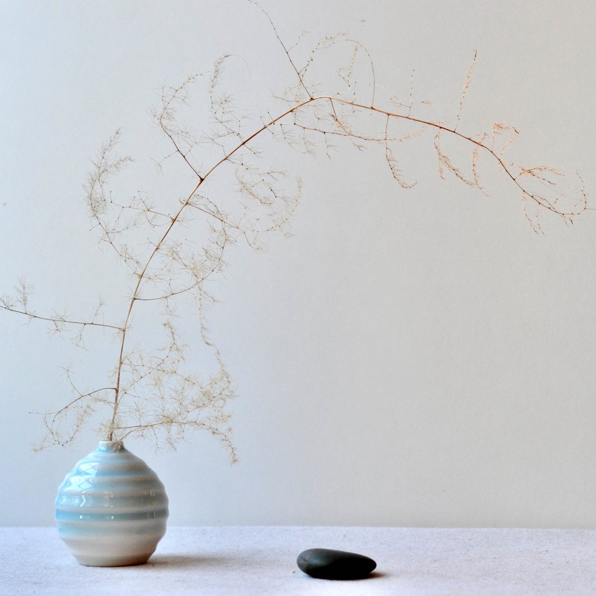 MaiaMing's tweet photo. I love the delicacy of this dried asparagus plant in this mini vase!
#simplepleasures #handmade #bluepottery #bluevase #budvase #minimalist #decor https://t.co/ulUscgN2fm