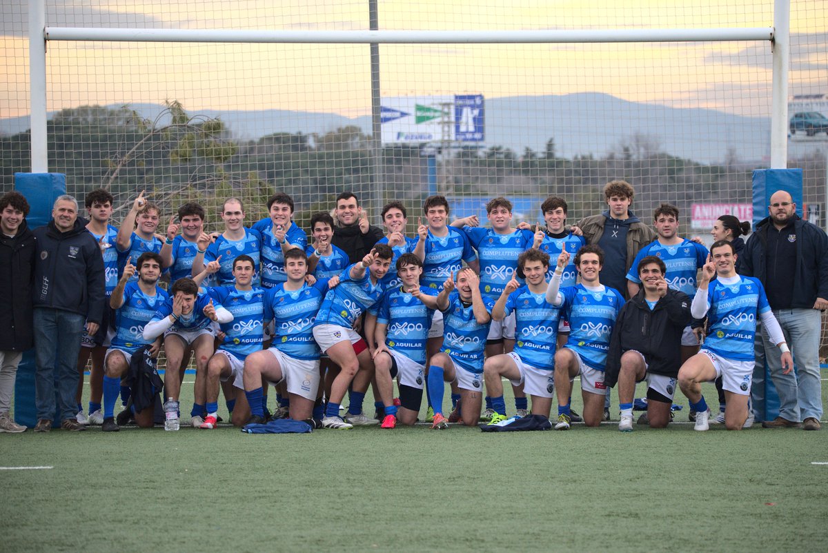 CarlosAL_WP's tweet photo. Parabá de @Cisneros_Rugby Sub23 en un partidazo en el Valle de las Cañas ante un @PozueloRU que fue un dificilísimo rival.
#Parabá #Rugby #Cantera #RealSub23 https://t.co/7gms7nfNpg