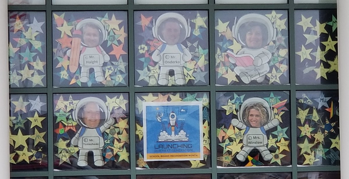 Thank you <a href="/midvieweast/">MidviewEast</a> <a href="/MidviewLocal/">Midview Local Schools</a> for the awesome astronaut sign recognizing #schoolboardappreciation month <a href="/OHschoolboards/">Ohio School Boards</a> #wearemidview