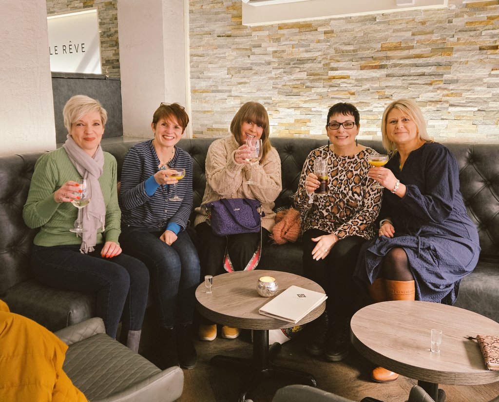 A fabulous few hours out for mocktails and wine today with @menopause_cafe ladies at Le Reve Lichfield. There may have been some dancing involved💃 #happyhormones #winesnob