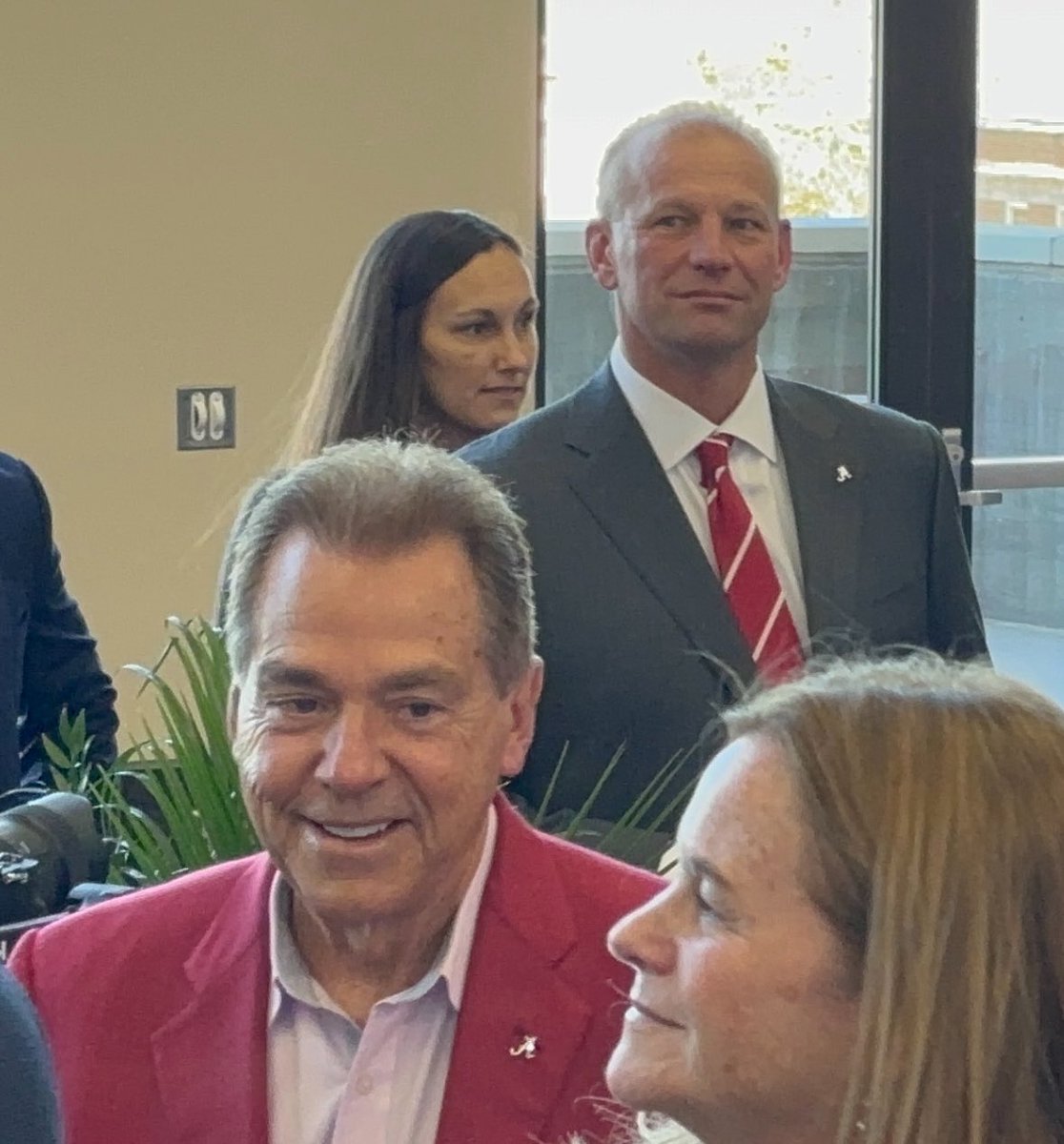 Nick Saban and Kalen DeBoer