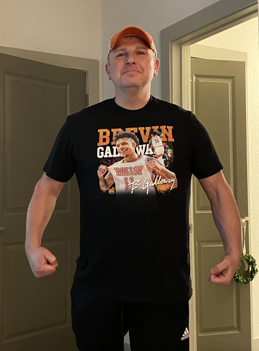 Who will this guy root for today? 🤔🏀 @BrevinGalloway John said it better be @ClemsonMBB! #WeAreBC 🦅🏀👏🏼