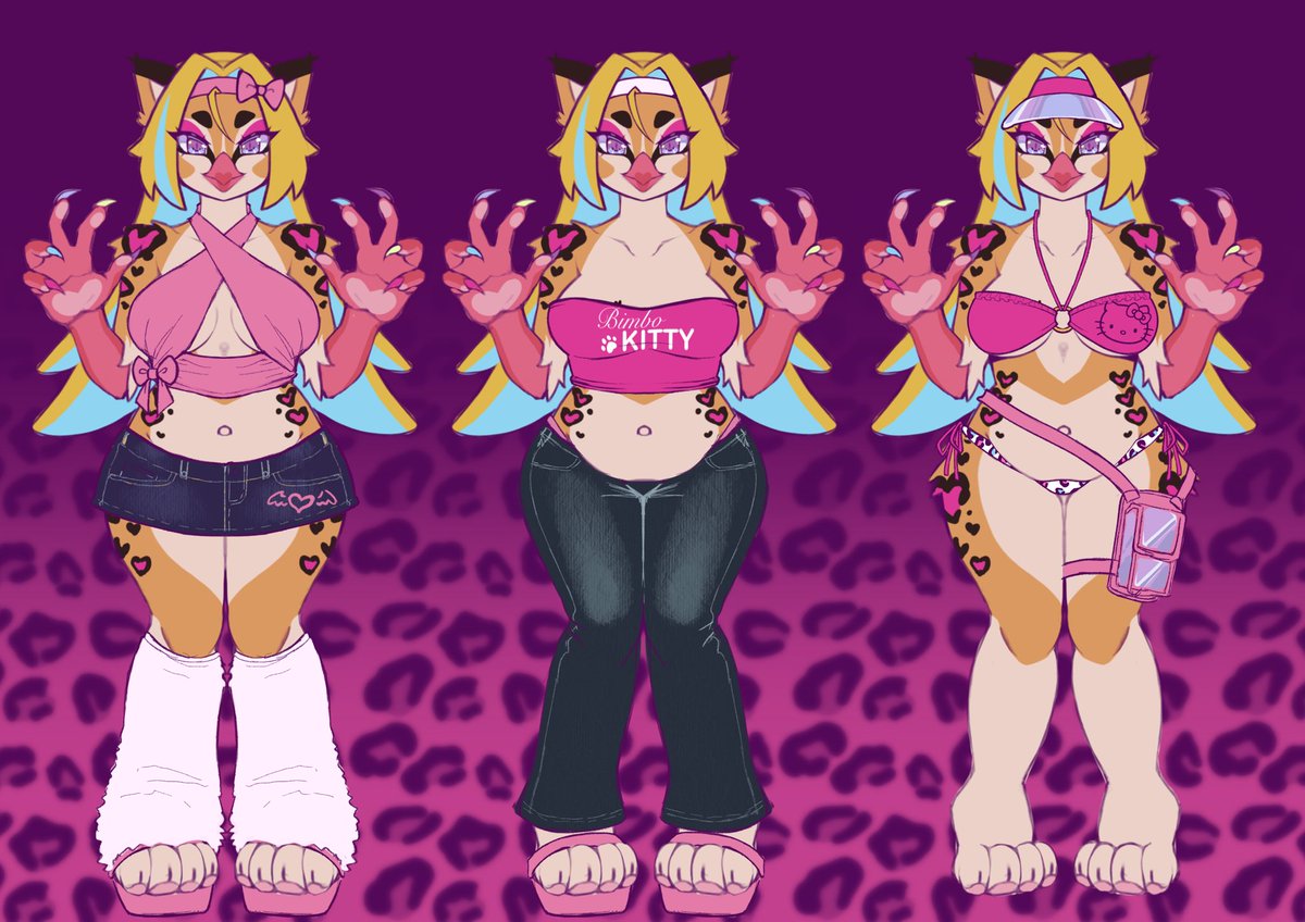 I made a fursona to destress from all the irl shit I’m going through 🥲💕💕💕✨