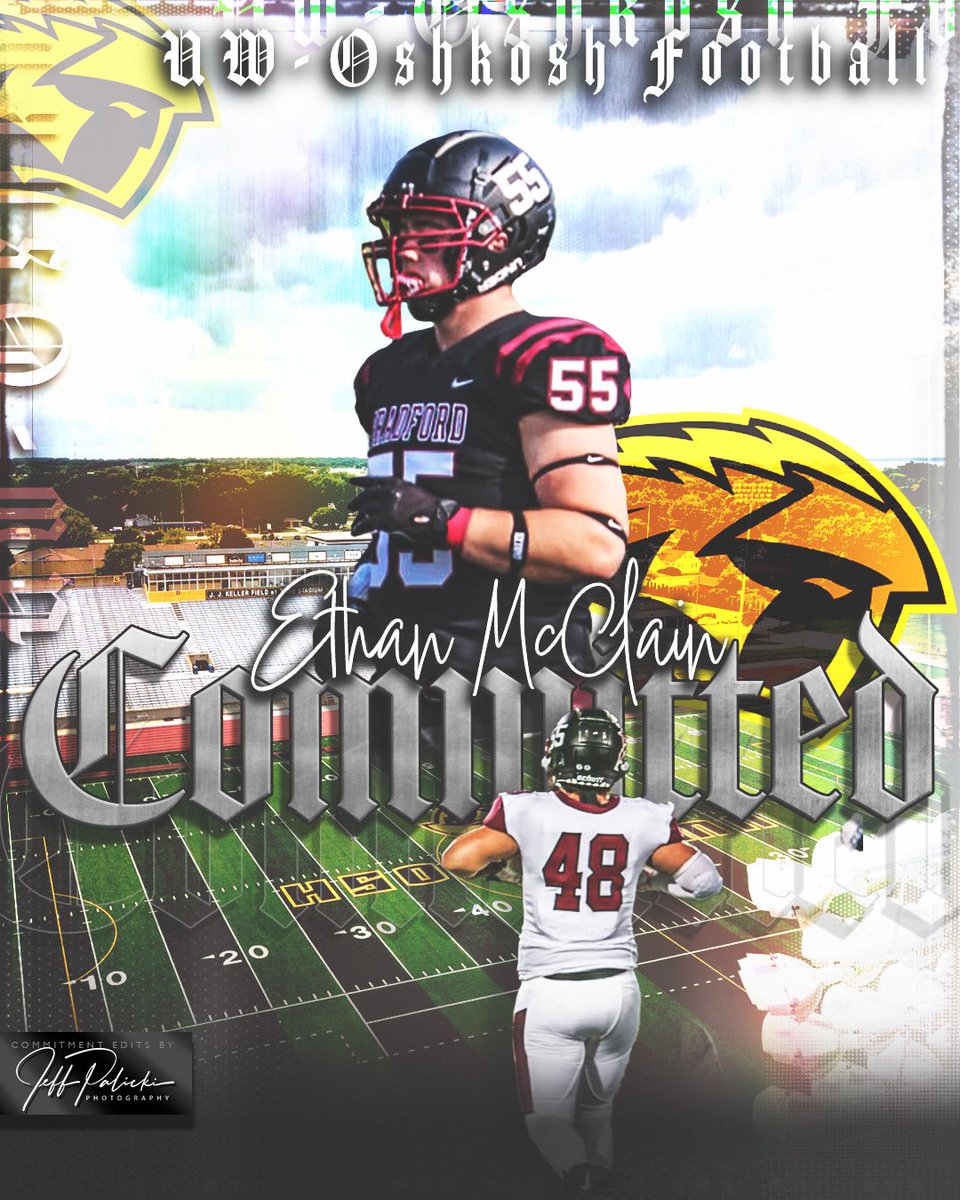 Ethan505362792's tweet photo. I’m very excited to announce after a great talk with @jaglabeans I have decided to continue my Academic and Athletic journey at UW-Oshkosh!! Thanks to @PeteyBananas and the rest of their awesome staff for the opportunity, lets go get that #12!!!
@UWOFootball @BHSREDDEVILFB https://t.co/Z65ft8Naun