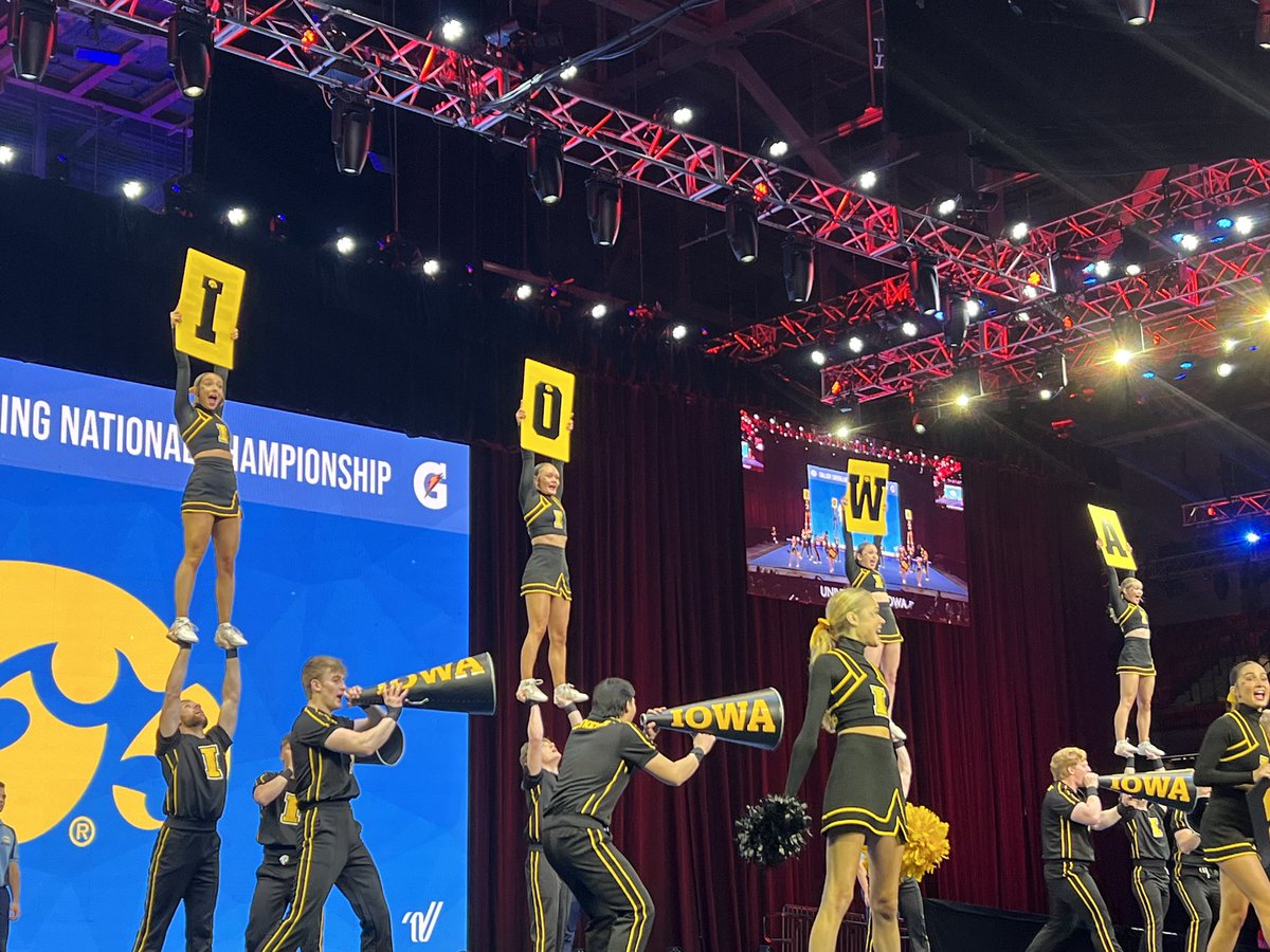 Competing in Orlando <a href="/UCAupdates/">UCA</a> College Nationals #GoHawks