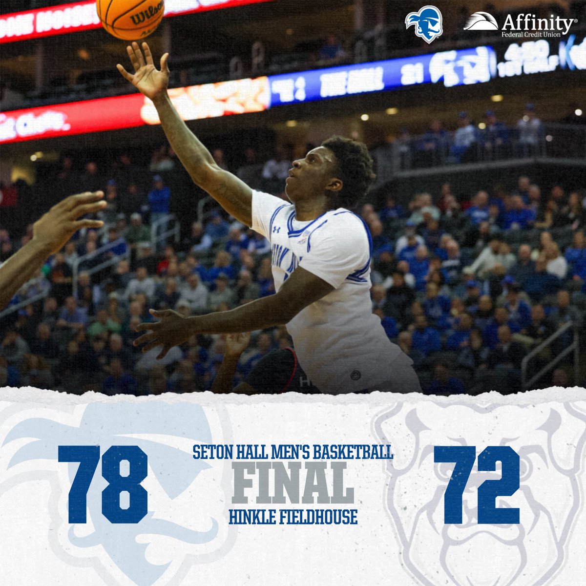 SetonHallMBB's tweet photo. ROAD. DOGS. 😤
Get to @PruCenter on Tuesday‼️ https://t.co/Jz3zLobgf1
#HALLin 🔵⚪️ https://t.co/J3EgGmRrrV
