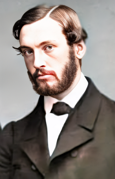 Eugène Vicaire (1839-1901)
Du Bugey, brillant Major de promotion de Polytechnique (1856), reçu Ingénieur des Ponts-et-Chaussées (photo 1858), futur Inspecteur Général des Mines (entre autres ...).