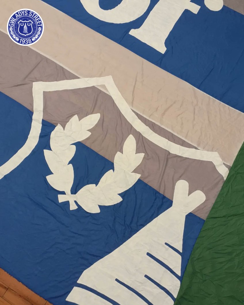 Quick preview of the new hand painted banner that's been made to celebrate Seamus Coleman's 15 years at the Club. It will be on display in the Gwladys Street before tomorrow afternoon's match.