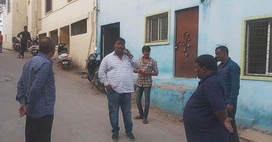 AimimBadaruddin's tweet photo. On the Instructions of AIMIM President Br @asadowaisi Sb &amp; MLA @kausarmohiuddin Sb Mohd Ameeruddin Inspected Afzal Colony regarding Sewage lines, street lights &amp; addressed other issues in Afzal colony Golconda on this occasion primary unit president Mr Mujeeb &amp; other were present https://t.co/T5UfsJDSq6