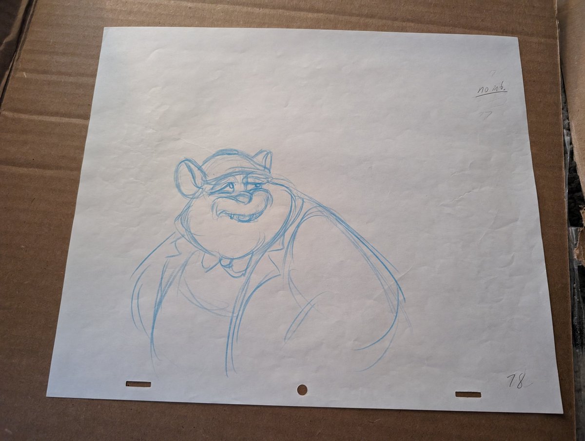 PigeonTracks's tweet photo. ORIGINAL SKETCHED FRAME FROM TGMD🎉 https://t.co/yjytXCU3Np