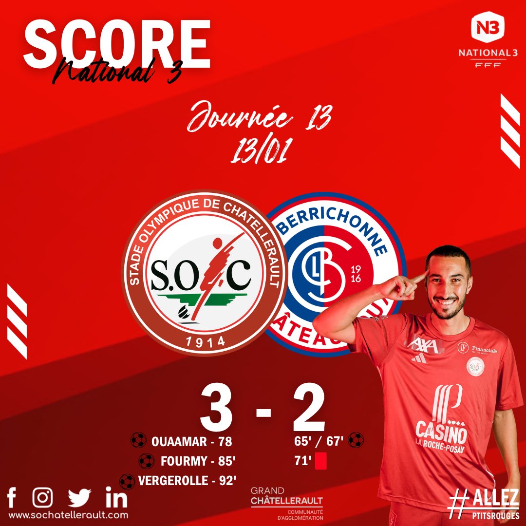 S.O. Châtellerault 🔴⚪ tweet media