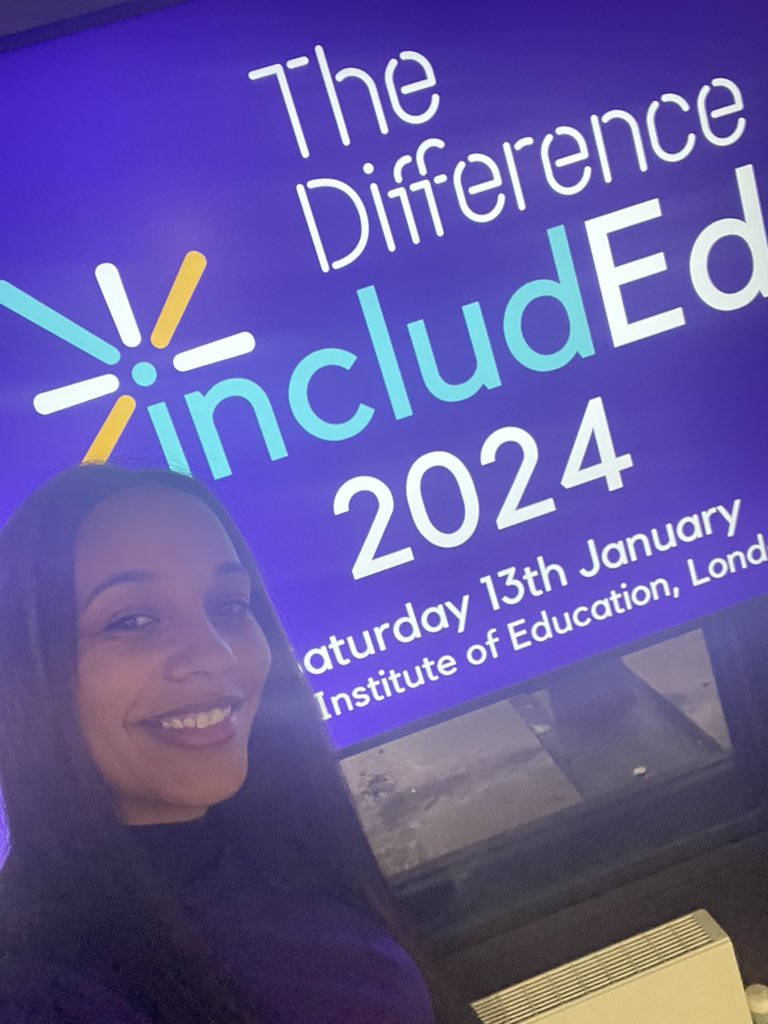 JaydeSarrington's tweet photo. What a day! #IncludEd24 this was my second year attending.. last year I was an attendee,  this year I am part of the Cohort 5 @TheDifferenceEd leaders supporting attendees! Amazing speakers, amazing organisations and amazing opportunities. Roll on next year! https://t.co/OU9UWlDvbM