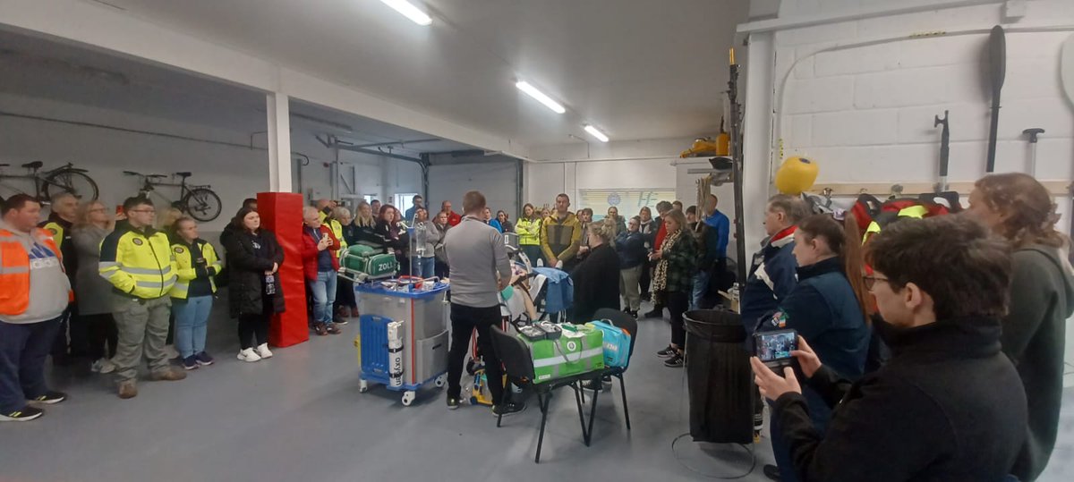 Community_NAS's tweet photo. A great morning at the CFR Regional Training Day in Waterford City.  Held at the Waterford Marine Search and Rescue base. The sold out crowd got some fantastic talks on a range of topics. Thank you to all the speakers.  Thanks for hosting @donnchadhf #lifesavingCommunities https://t.co/i189bPHR08