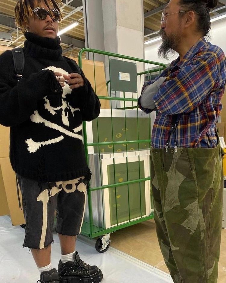 Juice WRLD & Takashi Murakami, November 2019 Juice WRLD & Takashi Murakami, November 2019