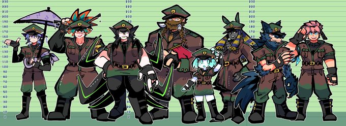 「height difference multiple girls」 illustration images(Latest)