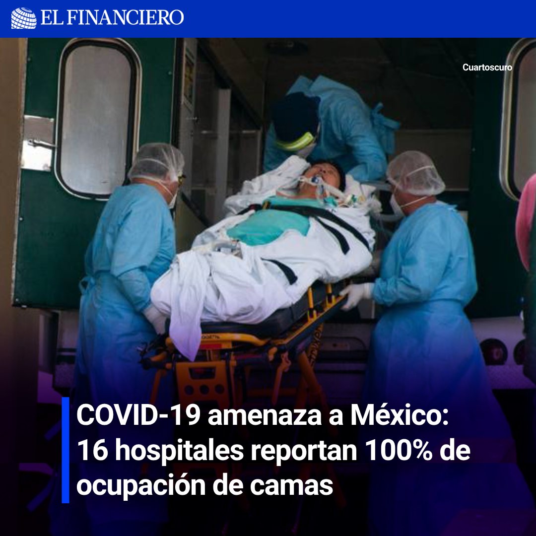 ElFinanciero_Mx's tweet photo. #ÚLTIMAHORA 🚨 El #COVID19 amenaza otra vez a #México: algunos hospitales del país presentan una saturación de camas ocupadas por infecciones respiratorias. https://t.co/UspBlFFWz6 https://t.co/8uzgCANCJ1