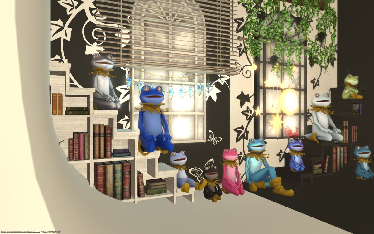 Ff14Les's tweet photo. #studio_EF #ケロ撮
癒しの🐸空間！
企画感謝🐸！ https://t.co/8SGcGuomx5