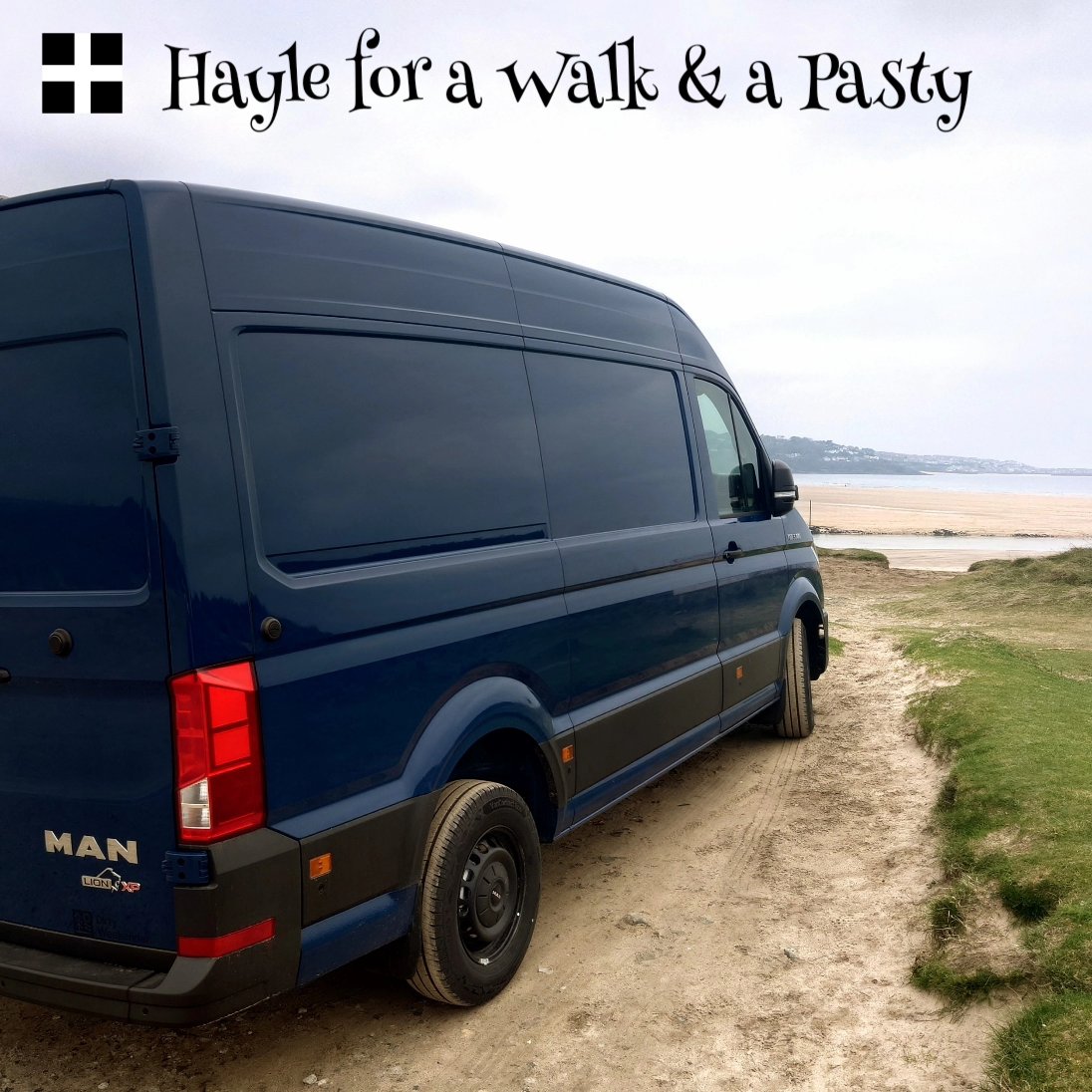 DebbieDaveT1's tweet photo. Taking the new truck out for a ride to Hayle, a perfect park up, overlooking Hayle beach, a quick pasty along the harbour, finished with a walk around Copper house Pool. #vanlife #mantge #campervan #cornwall  #cornwallliving  #hayle #copperhousepool #cornishpasty https://t.co/v2AdMl0I5Y