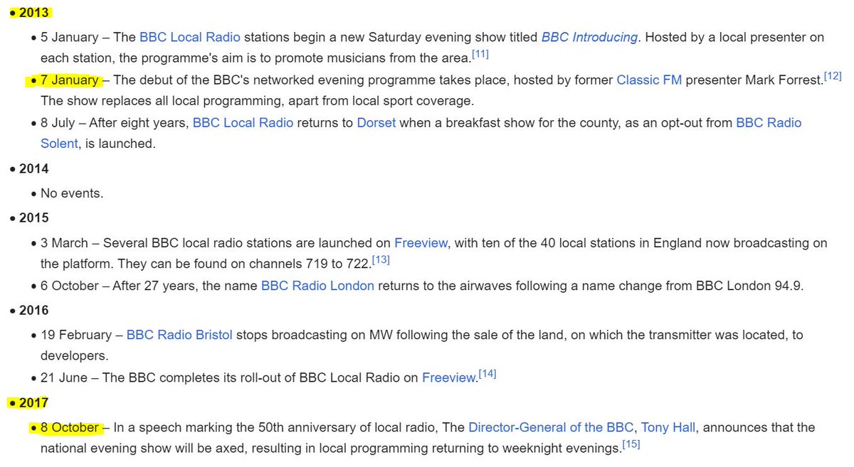 @NickyHorne @BBC @rhodritd @JasonHorton_uk They made the same mistake in 2013 changing BBC local to a networked evening programme replacing all the local ones. They scrapped this in 2017 & went back to local programmes, but didn't learn from that mistake, as they did it again in 2023, but in much in a much bigger way!
