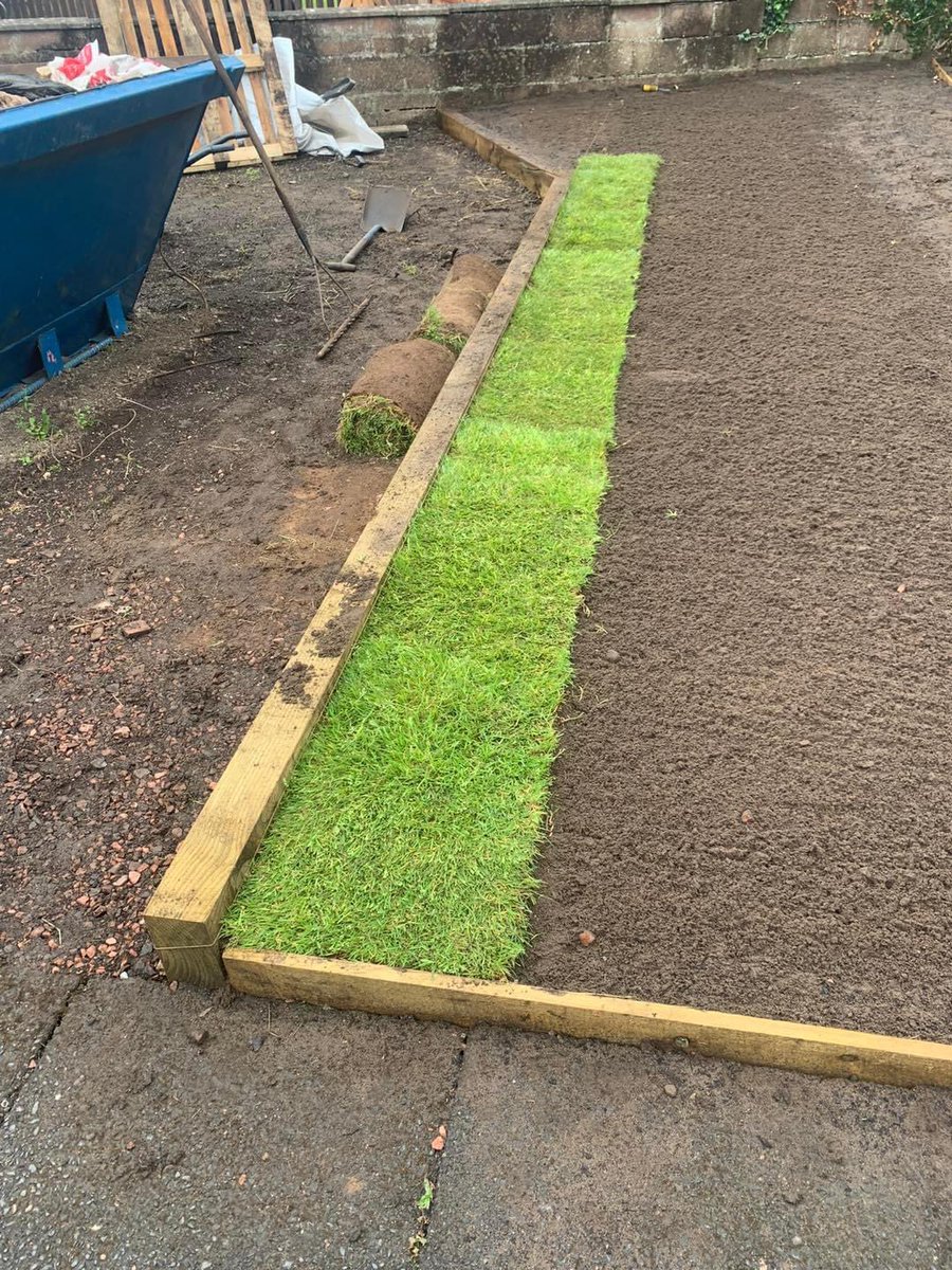 We have had a lot of enquiries recently for turfing jobs. 

As we get nearer to February, we are opening our diaries to take bookings to help you get the perfect lawn for summer. We use only high-quality turf grown in Yorkshire and clean top soil ensuring a high standard.