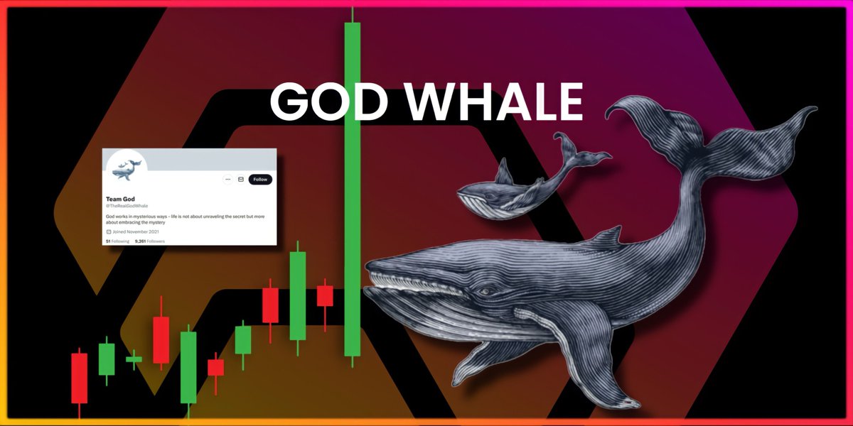 HviidHEX's tweet photo. BREAKING: @TheRealGodWhale, known for pumping $HEX is BACK on 𝕏

God Whale, aka the person known for creating God-candles within our ecosystem, is back after almost 2 years of silence

Suddenly feels like #PulseChain could explode any minute now

$HEX https://t.co/8jdPBsL7tm