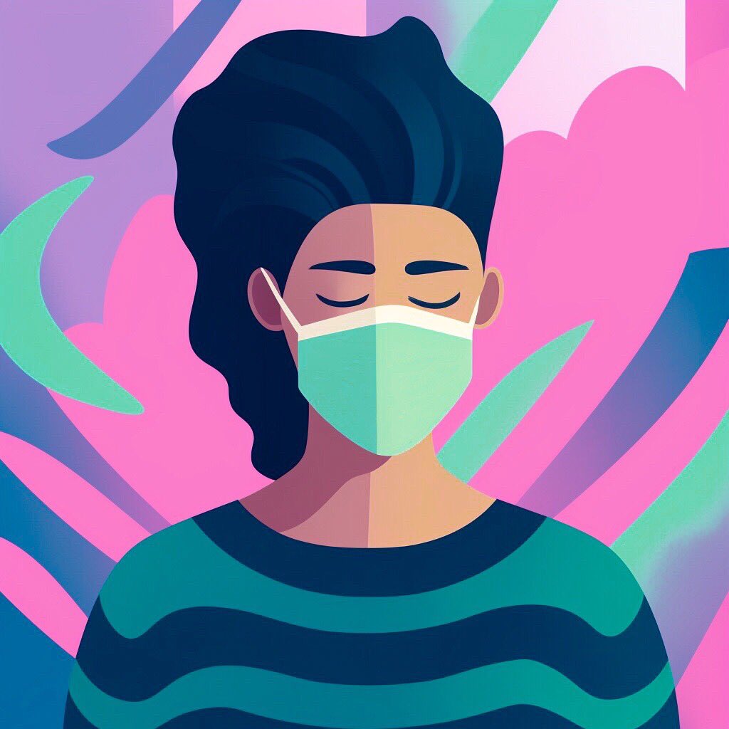 refractedfact's tweet photo. #AIArt #AIArtworks #AIArtCommunity #AIArtistCommunity #AIArtGallery #HumansMakeAIArt #Midjourney #WearAMask #WearARespirator #CleanTheAir #ProtectOurKids #PublicHealth #CovidIsNotOver #accessibility #queersolidarity #disabilityliberation https://t.co/JycRZMWA2g