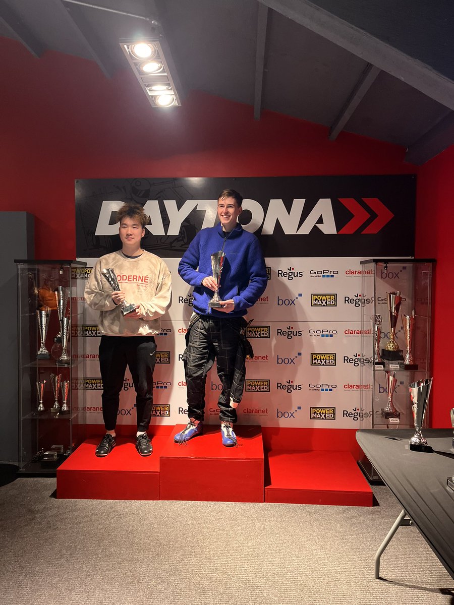 Congratulations to our Season 1 Round 1 N35 Heavyweight podium #Superchamps at #DaytonaTamworth

1st place -  Jacob Connellan🥇
2nd place - Xiaofeng Yang🥈

SuperChamps | N35 Heavyweight | Tamworth | Season 1 Round 1