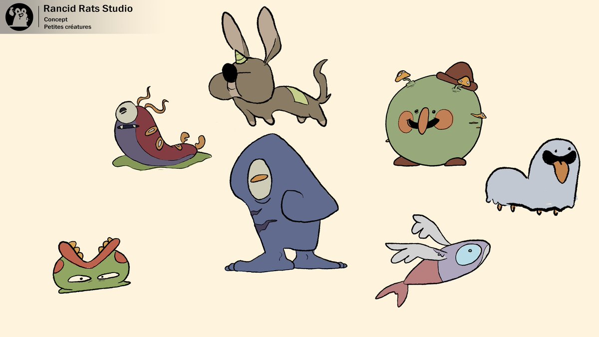 StudioRatelots's tweet photo. more monsters made by @sotanxia !!!!
D'autres monstres dessinés par @sotanxia !!! https://t.co/Z4WfSC8hHm