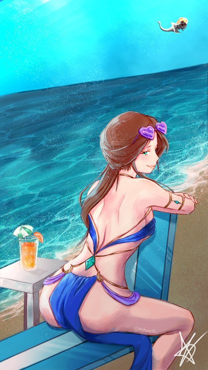 mytime08_'s tweet photo. E neste calor do saara 🚣‍♀️⛱️,  aposta tá pagado strimer @ttflorio 🤸‍♀️ agora tira o couver do porão

#attenaly #fanart https://t.co/WKyJgBHOFP