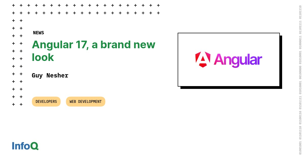 InfoQ's tweet photo. #Angular v17.0.0 is here!

The recently released version introduces a declarative block template syntax and overhauls the framework documentation and logo.

Learn more on #InfoQ: https://t.co/9bJa15ip7y 

#WebDevelopment #JavaScript #DynamicLanguages https://t.co/gd35O9P1C6