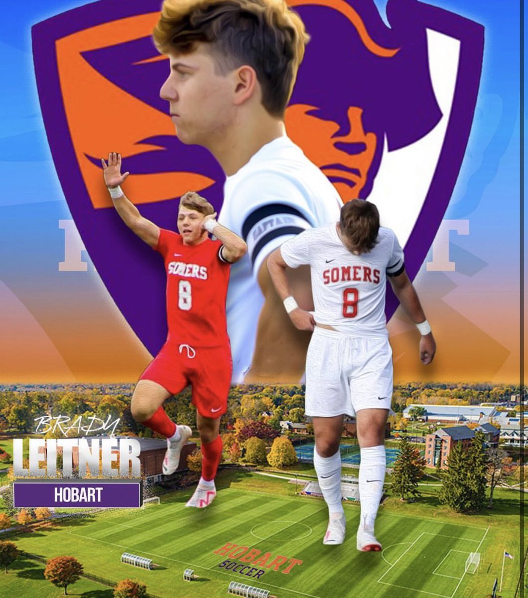 HVShowcaseCamp's tweet photo. 🚨 COMMITMENT 🚨 

Large Schools All NY State performer Brady Leitner of @SHSBVS16 will play his college soccer for @HobartSoccer 
#HViDCamp #NextLevelPlayer https://t.co/2xLEhGb4Qm