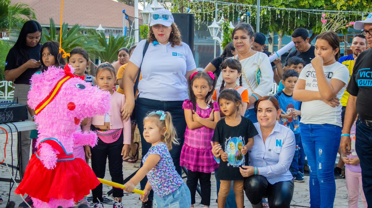 NI_LaUnion's tweet photo. Conchagua, La Unión 📍

En una tarde alegre, risas resonaron en todo el lugar mientras los niños jugaban felices, y los adultos compartían muy animados, juntos a @nuevasideas 🩵🩵 https://t.co/emw4dzQqYL