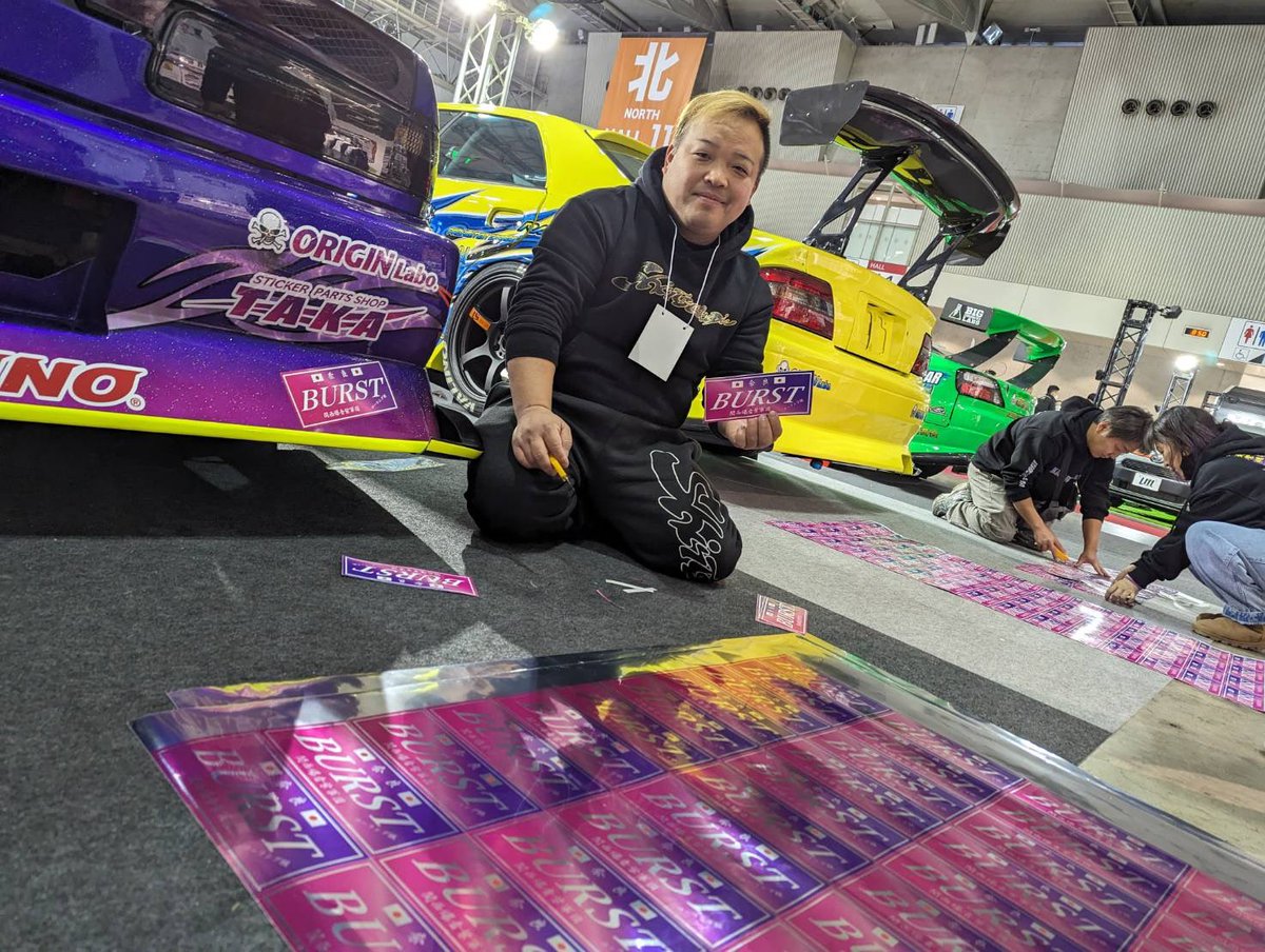 中村直樹ステッカー RYO JAPAN6枚セット ドリフト 中村直樹ステッカー RYO JAPAN6枚セット ドリフト