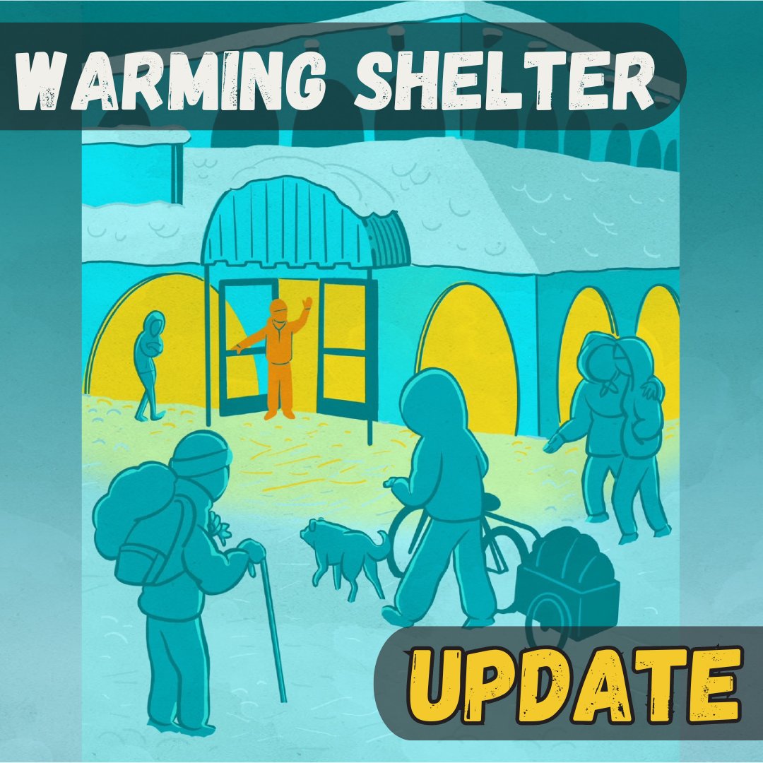 cultivatePDX's tweet photo. The severe weather shelter that we are operating at Cook Plaza (19421 SE Stark Street, Gresham) is still open, and will be through the weekend. #coldweather #cultivatecommunity #forandwiththepeople #neighborshelpingneighbors https://t.co/nz08iDgeD7