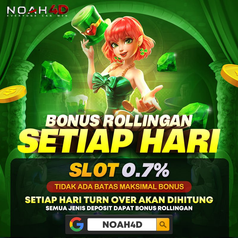 Slotnoah4D's tweet photo. BONUS ROLLINGAN SLOT PERIODE 13 JANUARI 2024 sudah di bagikan

LINK NOAH4D : https://t.co/fMnU3b89ci

LINK TELEGRAM : https://t.co/tabQduBTlx 

#NOAH4D #infoslot #slotgacor #slotpragmaticplay #pragmaticgacorhariini #slotonline #infoslotgacorhariini #situsterpercaya #eventslot https://t.co/6BboSnffYS