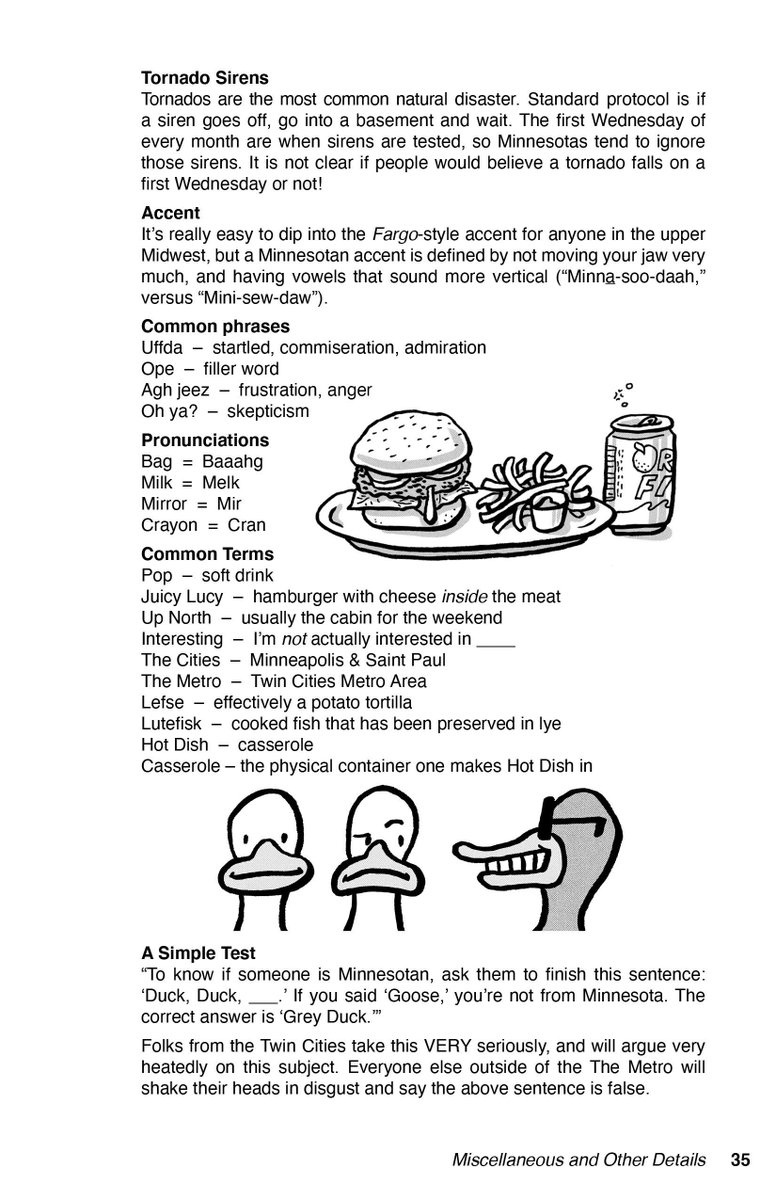 A guide to being Minnesotan.