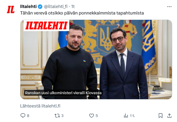 Jaahas, "verevä" ja "ponnekkain" mainittu <a href="/iltalehti_fi/">Iltalehti</a> :n poistamassa twiitissä 🤪 Arvostan.