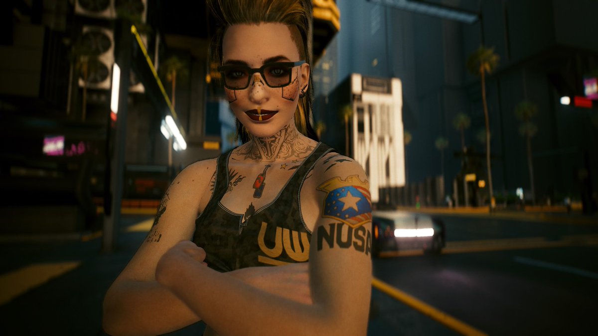allyr85's tweet photo. #Cyberpunk2077 #PlayStation5 https://t.co/DZhp4s5Ii0