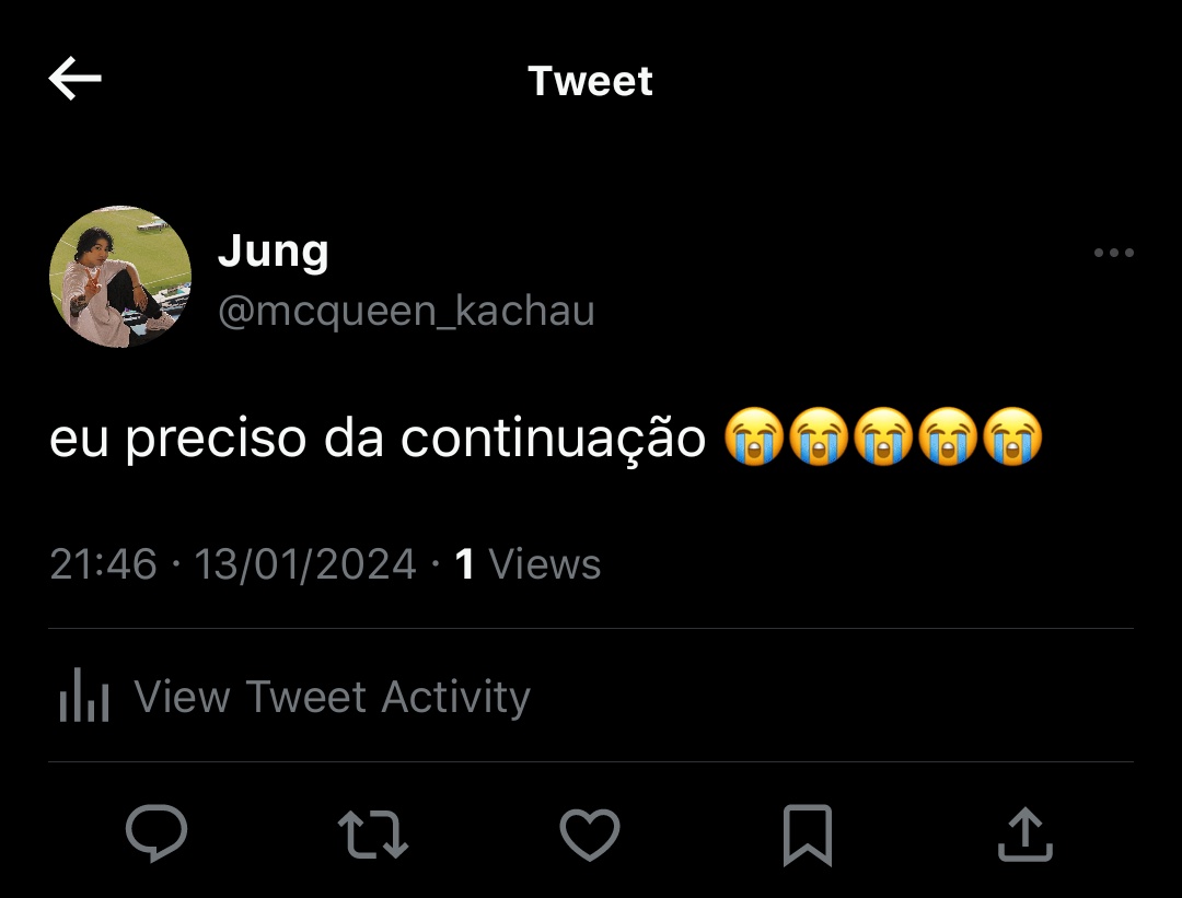 WtfcLife's tweet photo. #Jikookau  onde jungkook quer a continuação da sua au favorita e manda mensagem para o autor da au. https://t.co/LKFTpGHTpY