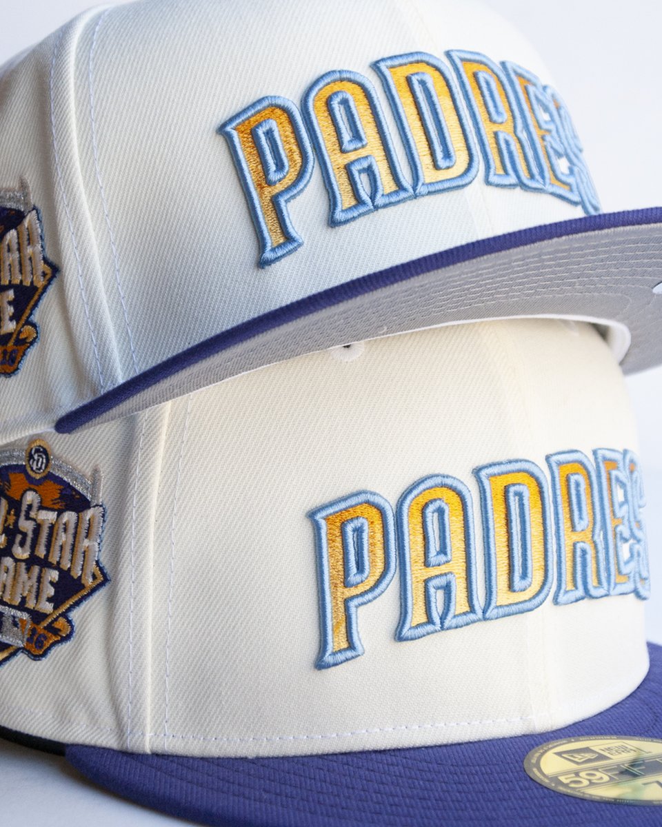 BillionCreation's tweet photo. San Diego Padres Purple Haze Fitted Hat Dropping Online today!🔥
ONLINE drop begins at 5PM PST
See you there!
#billioncreation #hatdrop #drop #newera #59fifty #sandiego #sandiegopadres #padres #baseball #chulavista #mlb #petcopark #friarfaithful https://t.co/67YnFtjmWY
