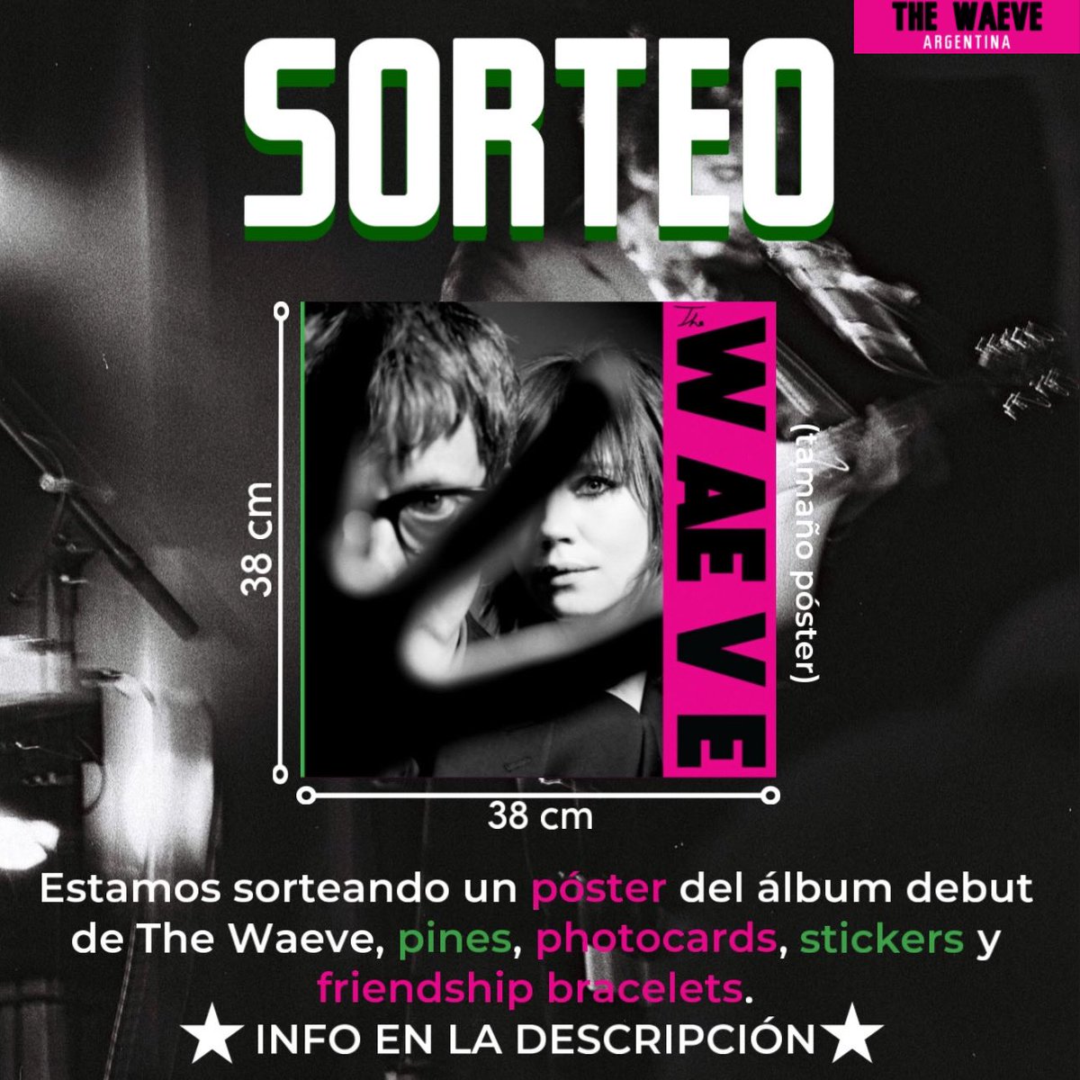TheWaeveArg's tweet photo. ¡Sorteo en nuestro IG!🩷🇦🇷

https://t.co/4f37luxFMi https://t.co/sqKGSLUJgm