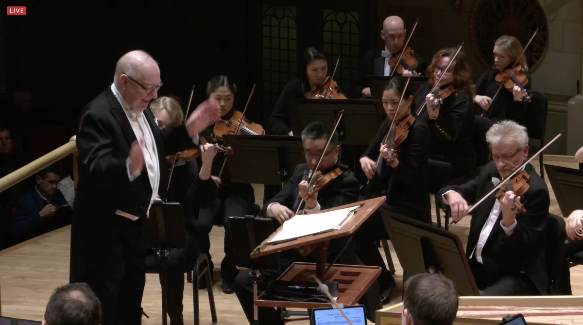 Streaming now on #DSOLive: Johann Sebastian Bach’s Orchestral Suite No. 3 in D major. Watch now >> dso.org/watch/2835410