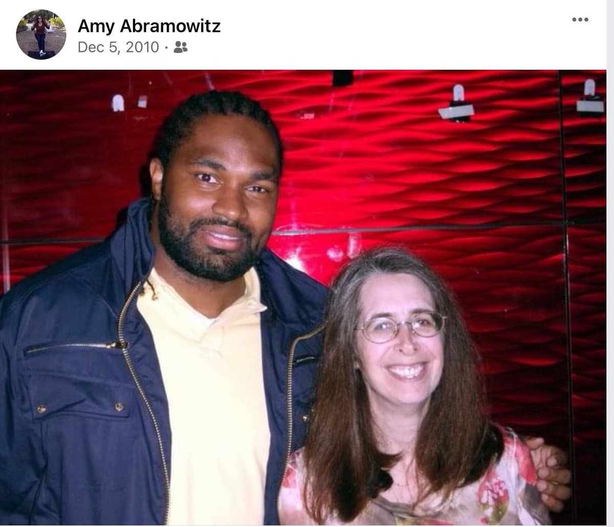 Amy_A2Z's tweet photo. Hey, it’s me and new #newenglandpatriots coach Jerod Mayo at a meet and greet 13 years ago! https://t.co/gjL7Zw1RFn
